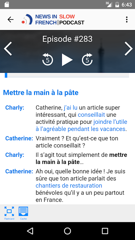 News in Slow French  Screenshot 3