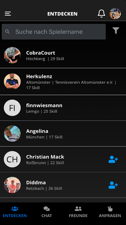 TRUEPLAY Tennis App  Screenshot 4