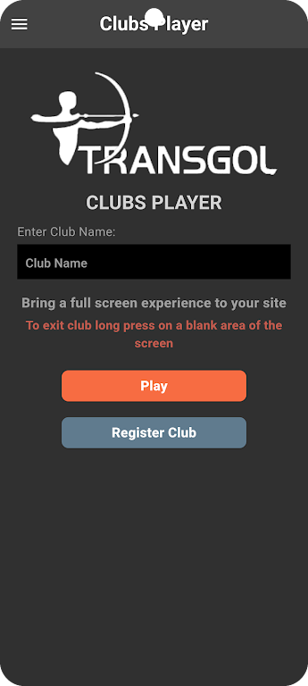 Clubs Player  Screenshot 1