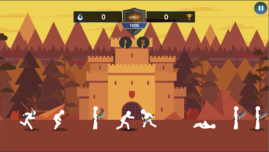 Stickman Warrior: Super Battle Mod  Screenshot 1