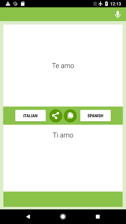 Italian-Spanish Translator  Screenshot 2