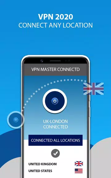 Super VPN Master -free hotspot  Screenshot 1