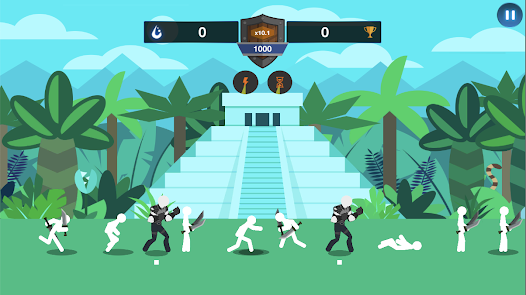 Stickman Warrior: Super Battle Mod  Screenshot 2