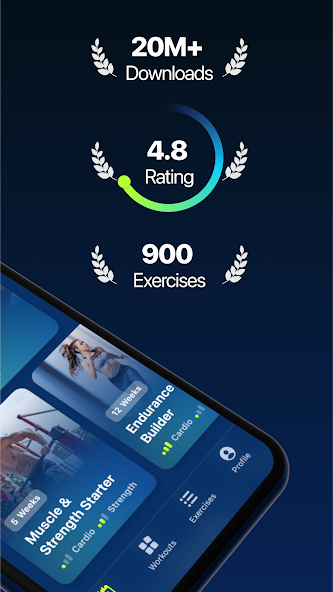 Fitify: Fitness, Home Workout Mod  Screenshot 2