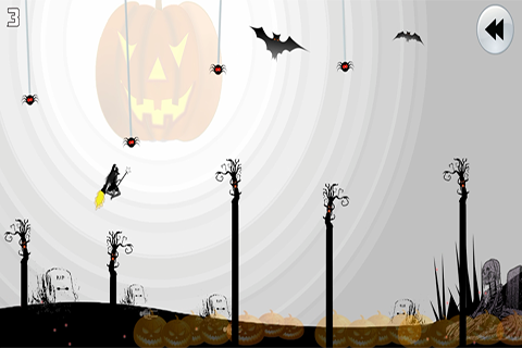 Halloween - Spooky Witch Dash  Screenshot 3