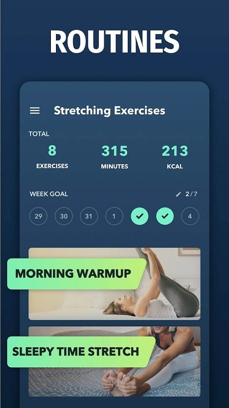 Stretch Exercise  Screenshot 2