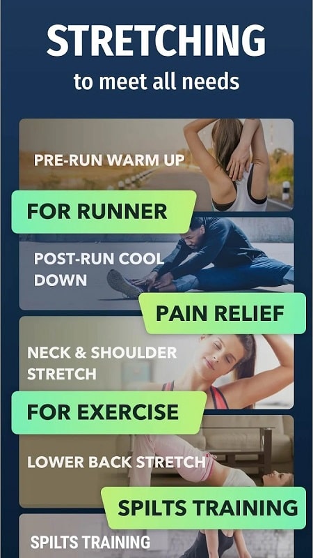 Stretch Exercise  Screenshot 3