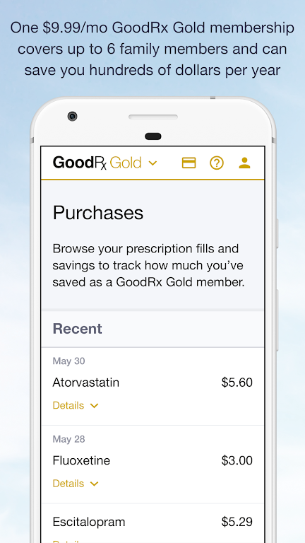 GoodRx Gold - Pharmacy Discount Card  Screenshot 4