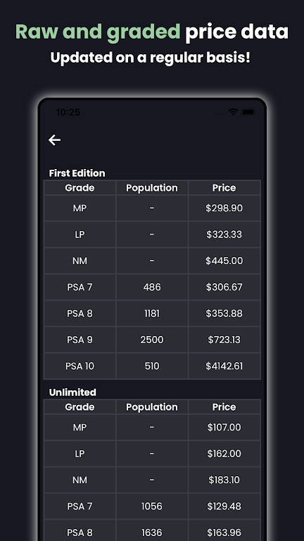 TCG Portfolio - Card Price App Mod  Screenshot 2