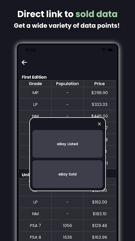 TCG Portfolio - Card Price App Mod  Screenshot 1