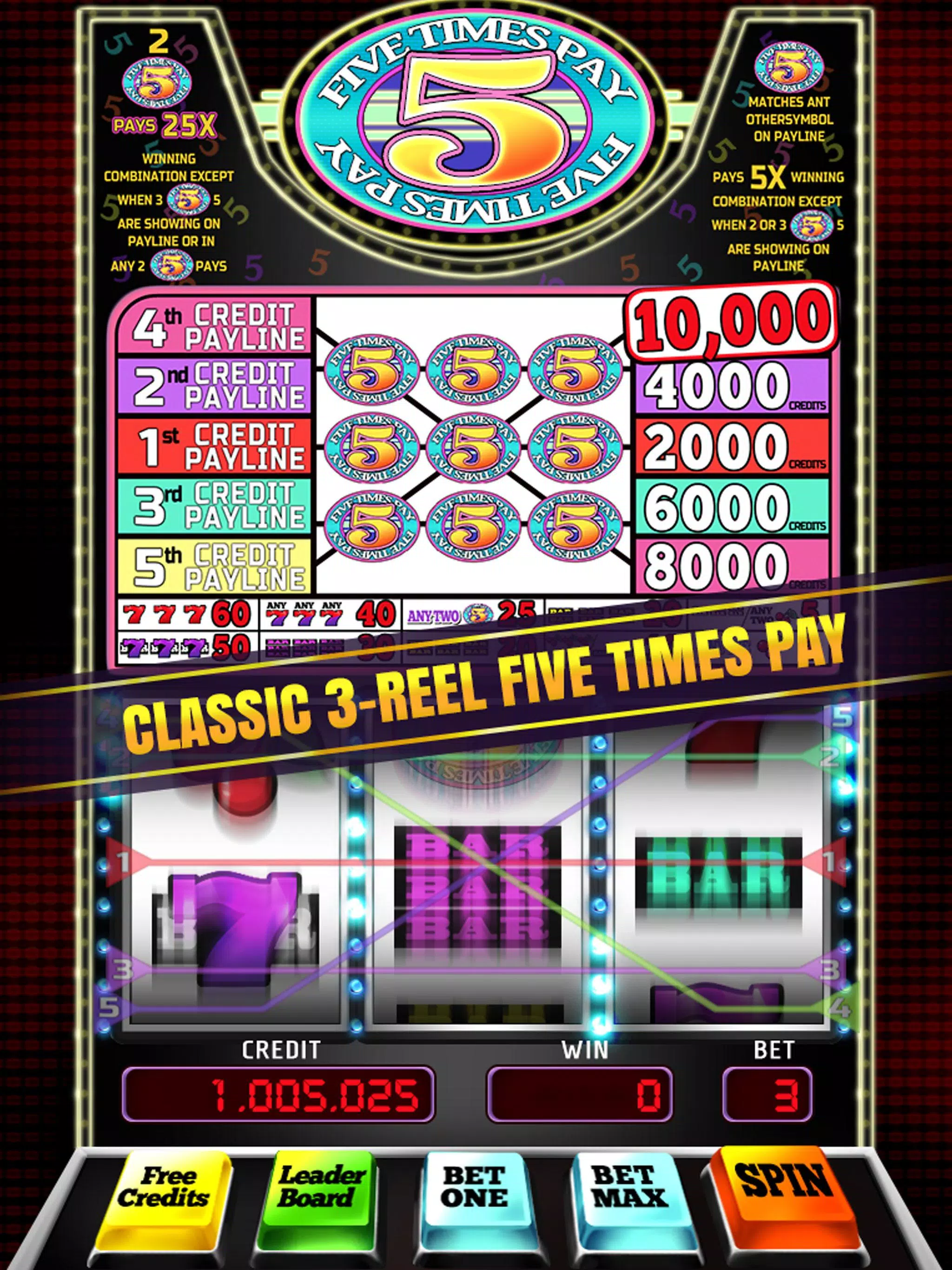 5x Pay Slot Machine  Screenshot 3