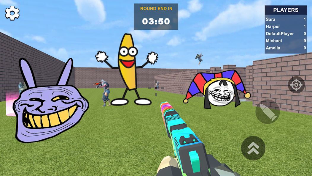 Meme Shooter in Sandbox Mod  Screenshot 1