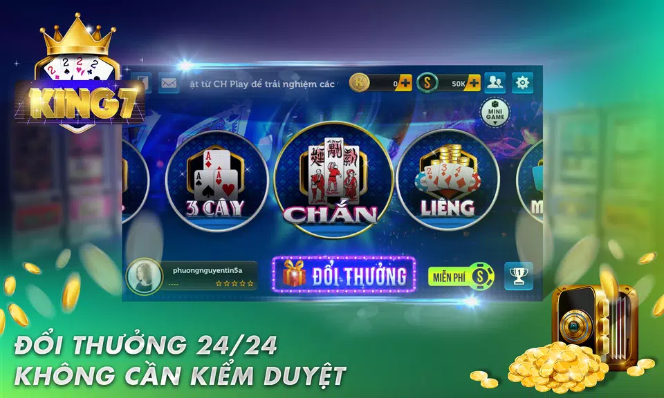 King7 - Playing card game 2017  Screenshot 2