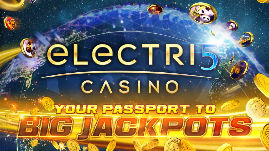 Electri5 Casino: Free Internat  Screenshot 1