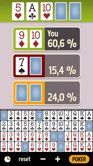 Poker Odds Calculator Offline  Screenshot 1