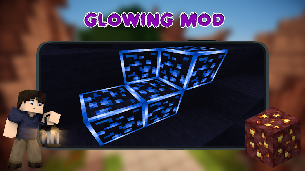 Glowing Ore Mod  Screenshot 3