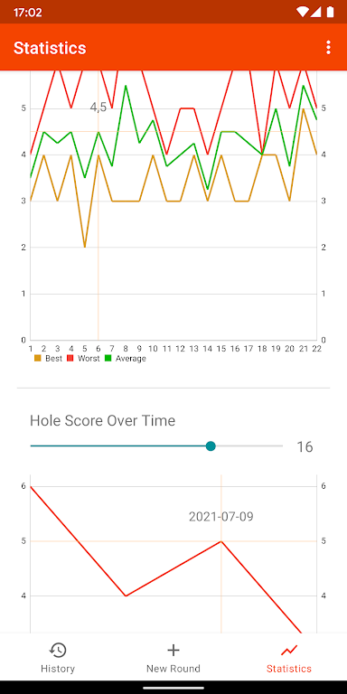 Disc Golf Tracker  Screenshot 3