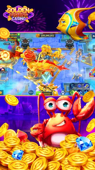 Golden Fishing Slots Casino  Screenshot 3