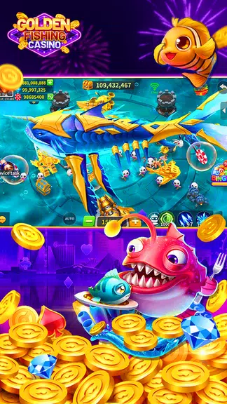 Golden Fishing Slots Casino  Screenshot 2