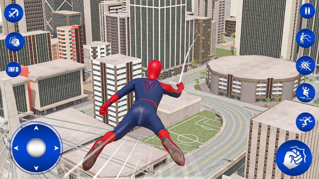 Spider Fighting Rope Hero Game Mod  Screenshot 4