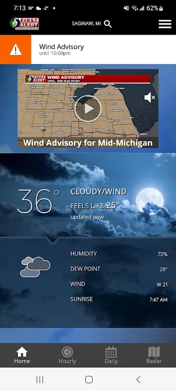 WNEM Weather  Screenshot 1