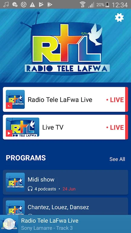 Radio Tele LaFwa  Screenshot 2