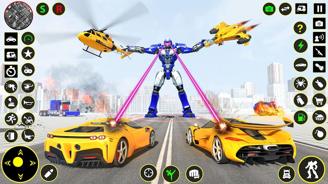 Truck Game - Car Robot Games Mod  Screenshot 3