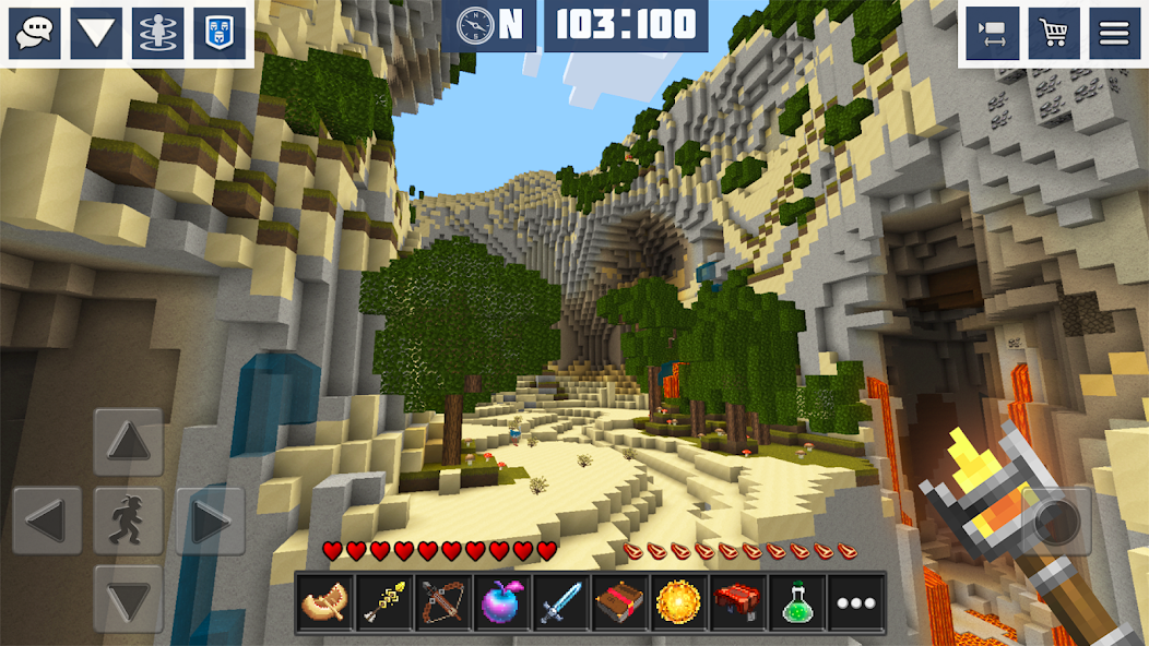 Mini Block Craft: Planet Craft Mod  Screenshot 4