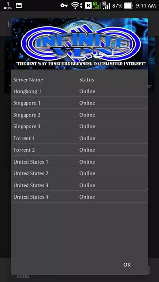 Infinite VPN  Screenshot 3