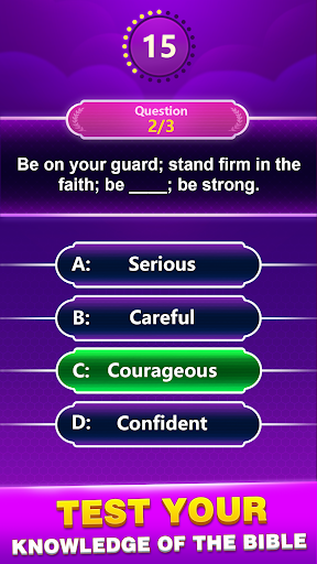 Bible Trivia - Word Quiz Game  Screenshot 3