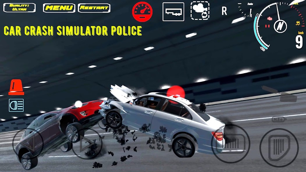 Car Crash Simulator Police Mod  Screenshot 2