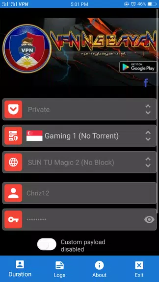 VPN ng Bayan  Screenshot 1