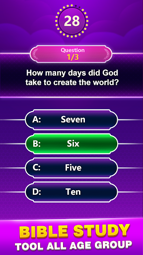 Bible Trivia - Word Quiz Game  Screenshot 1