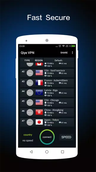 Best VPN - Fast Secure Proxy  Screenshot 3