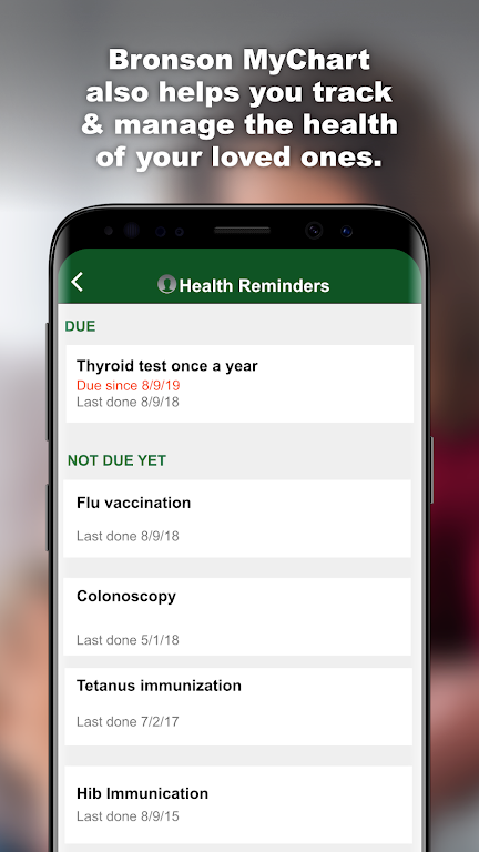 Bronson MyChart  Screenshot 4