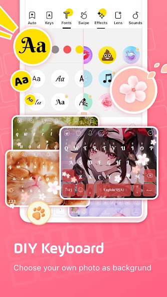 Facemoji AI Emoji Keyboard Mod  Screenshot 1