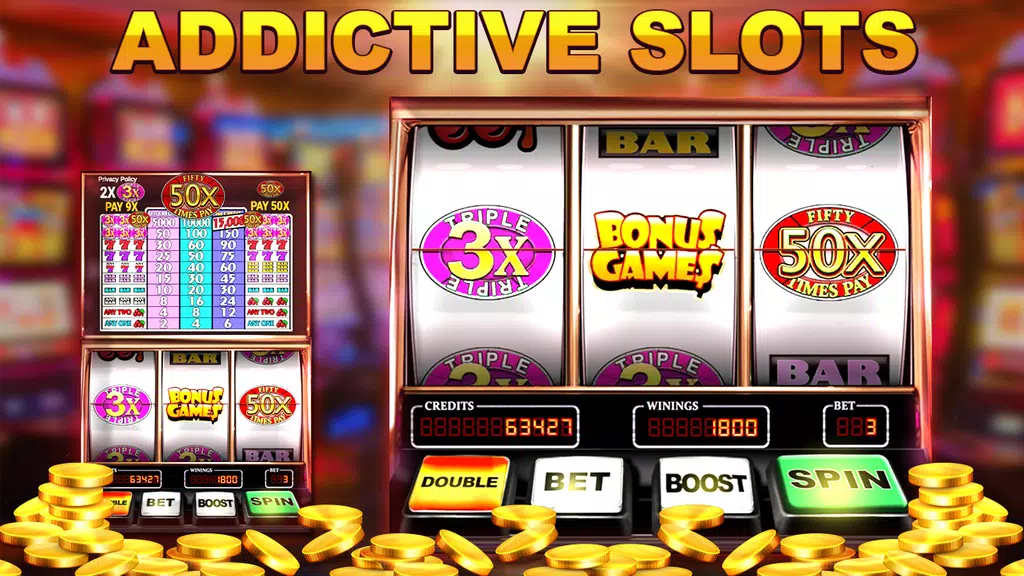 Slot Machine: Triple Fifty Pay  Screenshot 1