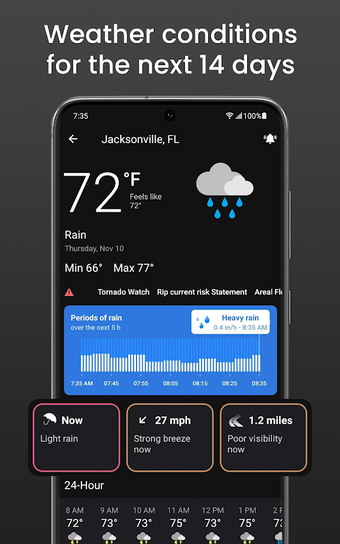 Clime: NOAA Weather Radar Live  Screenshot 4