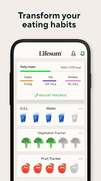 Lifesum Food Tracker & Fasting Mod  Screenshot 4