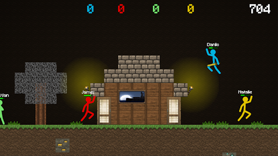 Stickman VS Multicraft: Fight Pocket Craft Mod  Screenshot 1