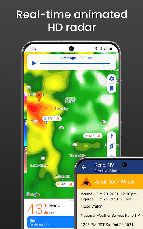 Clime: NOAA Weather Radar Live  Screenshot 3