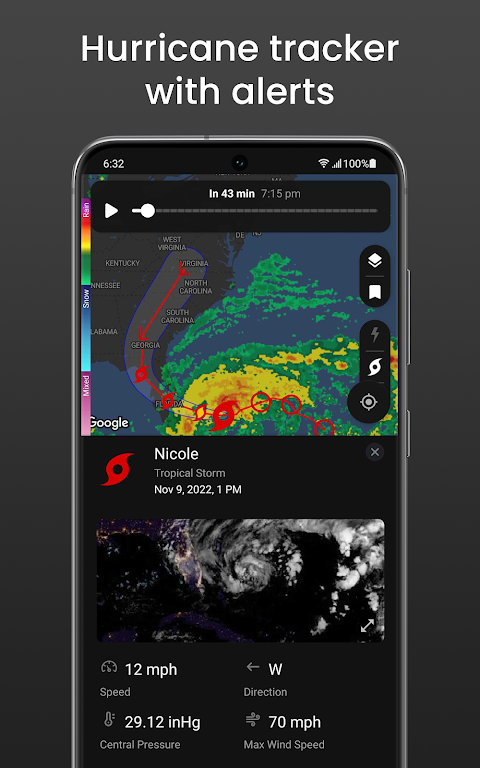 Clime: NOAA Weather Radar Live  Screenshot 2