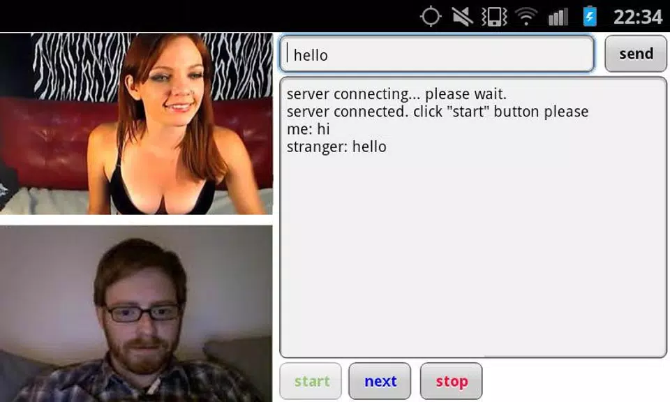 say love-random video chat  Screenshot 2