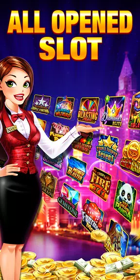 Free Vegas Slots - Slotica Cas  Screenshot 2