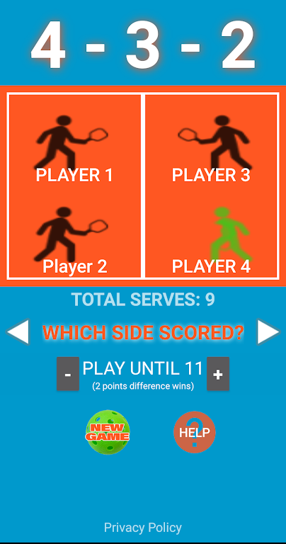 Pickleball Score Keeper  Screenshot 3