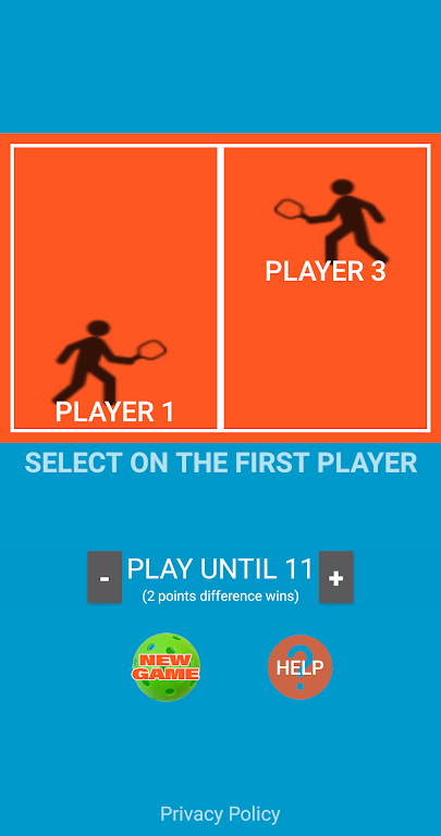 Pickleball Score Keeper  Screenshot 1