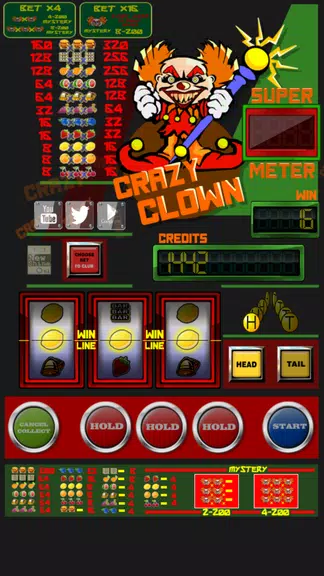 slot machine crazy clown  Screenshot 4