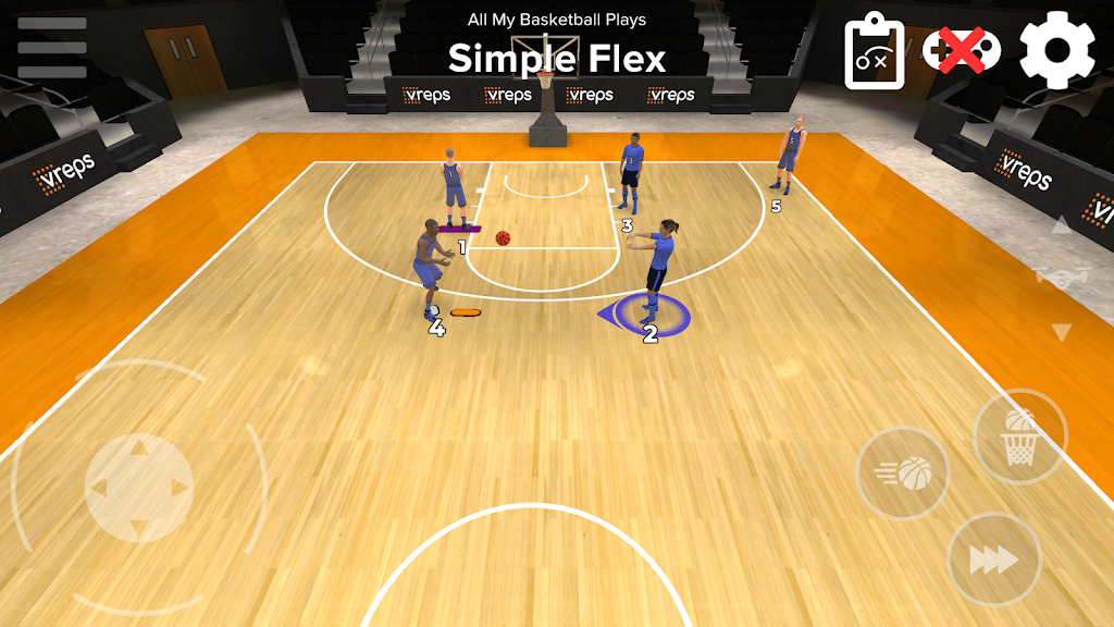 VReps Basketball Playbook  Screenshot 2