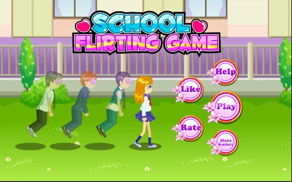 School Flirting  Screenshot 1