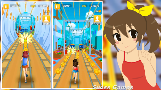 New Subway Runner - Super Railway Surf Adventure Mod  Screenshot 1